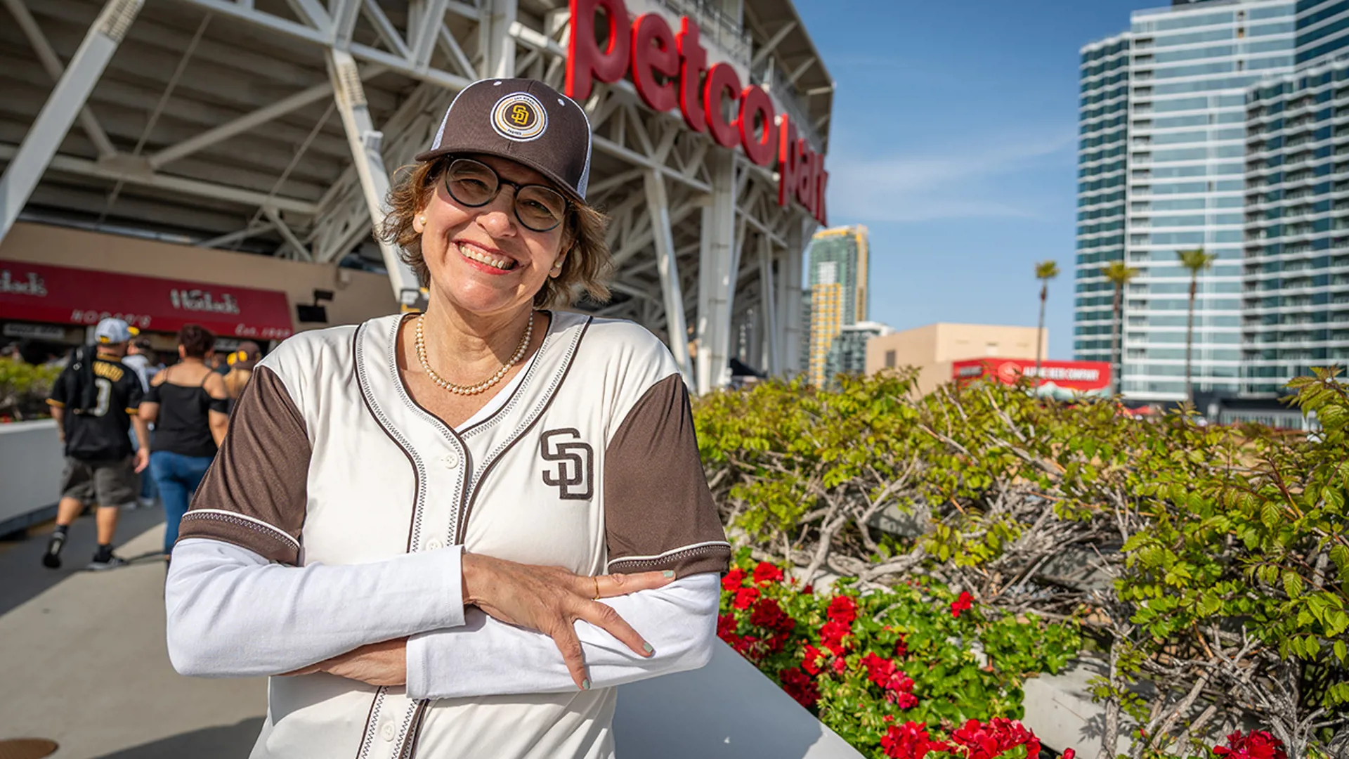 Alison and Petco Park